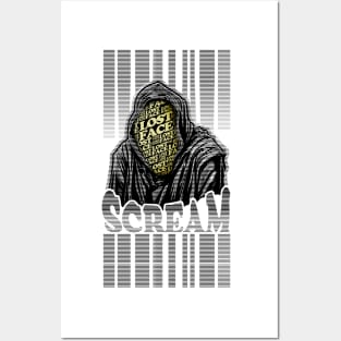 Scream VI (Scream 6) ghostface lostface horror movie graphic design Posters and Art